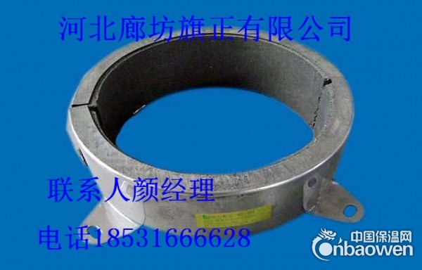 管道防火圈红色不锈钢