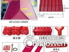 唐山合成树脂瓦批发图2