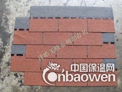 河南屋顶沥青瓦多彩玻纤瓦 美欧风格进口彩砂厂家直销图2