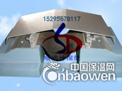防水屋面伸缩缝盖板型铝合金变形缝带滑竿不锈钢屋顶伸缩缝图3