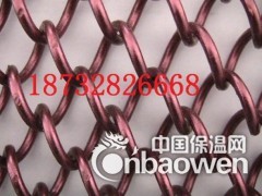 休闲会馆装饰网 专用金属屏风垂帘 幕墙装饰网 可定制图2
