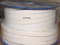 耐磨高水基盘根白高水基盘根厂家 高水基盘根环图1