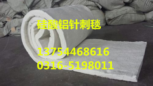 黄石硅酸铝针刺毯-黄石硅酸铝甩丝毯-耐高温硅酸铝纤维毡