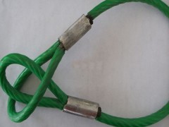 钢丝绳吊具，插编钢丝绳扣，压制钢丝绳套，无接头钢丝绳圈图2