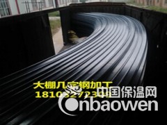 温室专用几字钢骨架大棚，双膜棚c型钢骨架加工图2