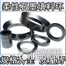 耐高温高压石墨夹镍丝自密封圈-加钢网石墨填料环