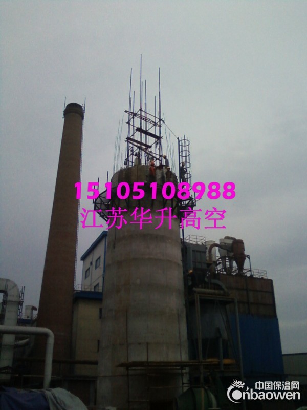 无锡烟囱防腐，烟囱外壁防腐，凉水塔防腐