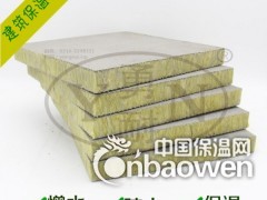 北京防火保温岩棉复合板 憎水复合板30mm厚（YN-01）图3