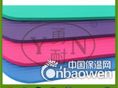 河南彩色瑜伽垫 彩色橡塑板 橡塑保温材料图3