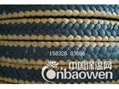 芳纶黑四氟交织硅胶芯盘根,用于较大振动泵密封填料图3