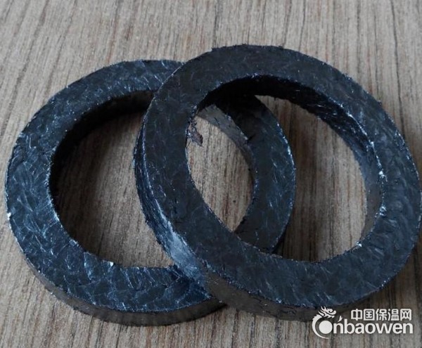 加不锈钢丝模压石墨盘根环,镍丝增强石墨成型盘根环