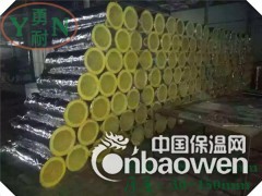 厂家生产 A级管道保温保冷玻璃棉管 带锡箔纸玻璃棉保温管图2