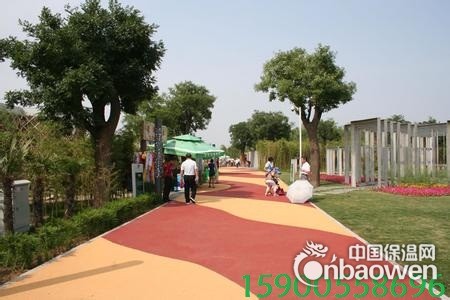 彩色沥青路面 沥青混凝土