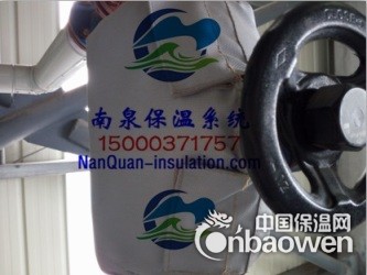台湾截止阀隔热保温套上海南泉专业阀门隔热保温厂家