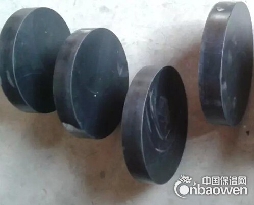 圆形聚四氟乙烯滑板橡胶支座GYZF4，150*30mm