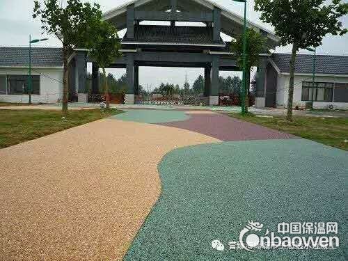 长春彩色透水地坪 透水混凝土路面施工 补充地下水