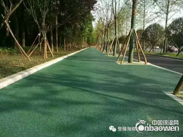 吉林彩色透水混凝土路面 透水地坪主要材料 包工