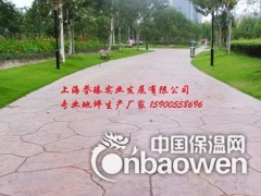 吴忠压花地坪/压印地坪/压模地坪 一次成型 厂家直供图3