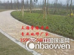 石嘴山彩色压花地坪 压模地坪 压印水泥路面 厂家直供图3