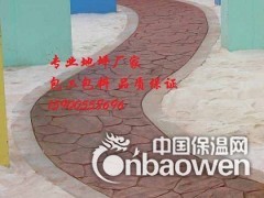 通辽彩色压模地坪 压花地坪 压印地坪 专业厂家图3