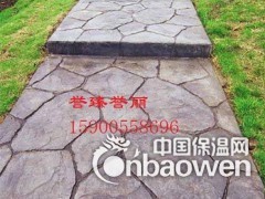 巴彦淖尔市压花地坪 艺术压模地坪 材料批发 专业施工图3