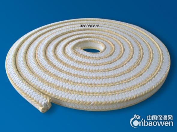 搅拌机专用优质芳纶白四氟盘根 无油四氟盘根