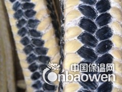 四角芳纶碳纤维盘根，芳纶包角碳纤维盘根耐磨损填料图2