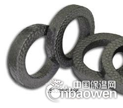 耐磨损抗高压高碳纤维盘根环，模压成型高碳盘根密封环