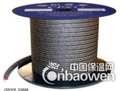 带胶心黑四氟盘根,超强弹力补偿性能盘根图2