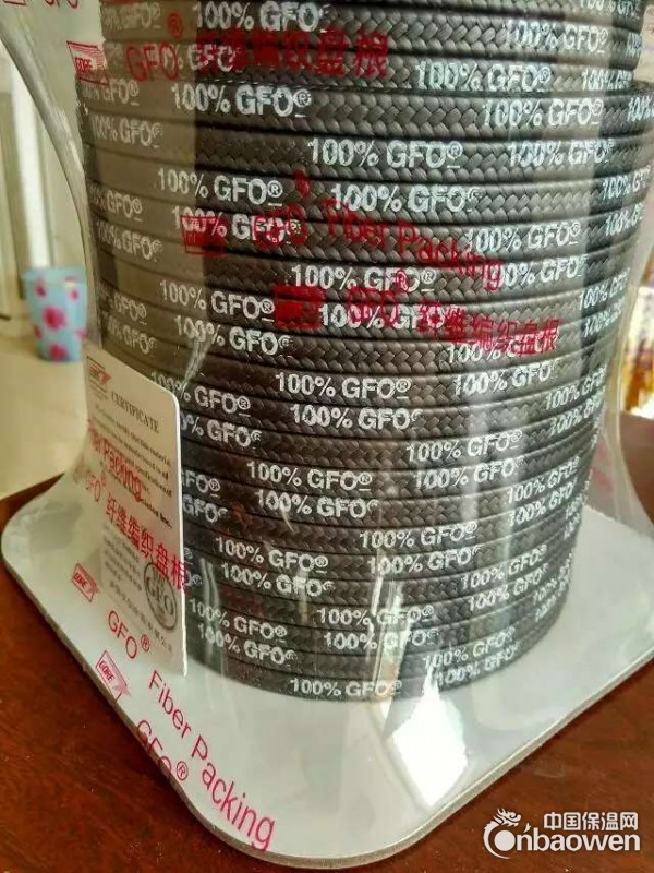 膨体聚四氟乙烯工业密封GFO纤维编织盘根 填料