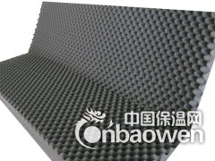 厂家直销50mm尖劈吸声棉|鸡蛋消音棉|金字塔全频吸音棉图3