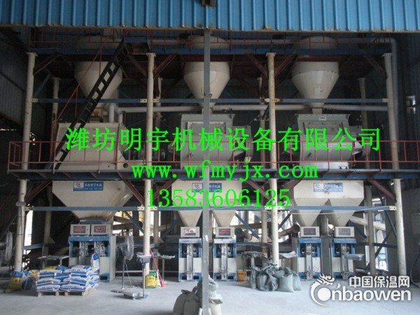 大型全自动瓷砖胶生产线年产5万吨