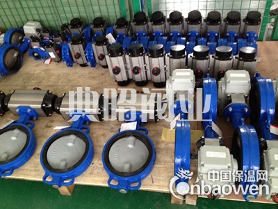 AVK气动中线蝶阀