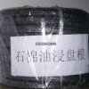 油浸石棉石墨盘根密封圈 使用温度: 650(℃)