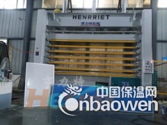 冷库冰柜发泡保温板层压机 亨力特层压机多层同时压合 效率高图3