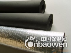 铝箔贴面橡塑保温板 保温管多少钱一立方 海绵橡塑板厂家图1