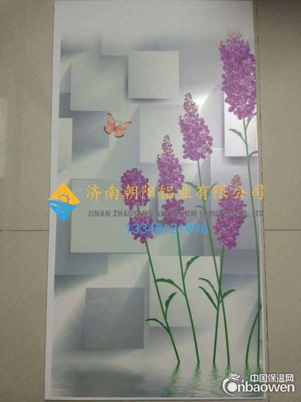 0.8mm毫米个厚度电热画墙暖用彩涂铝板