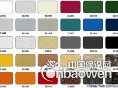 1.0mm毫米个厚度电热画墙暖用彩涂铝板图2