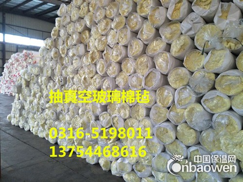 重庆钢结构厂房养殖大棚用75mm/16kg玻璃棉卷毡批发