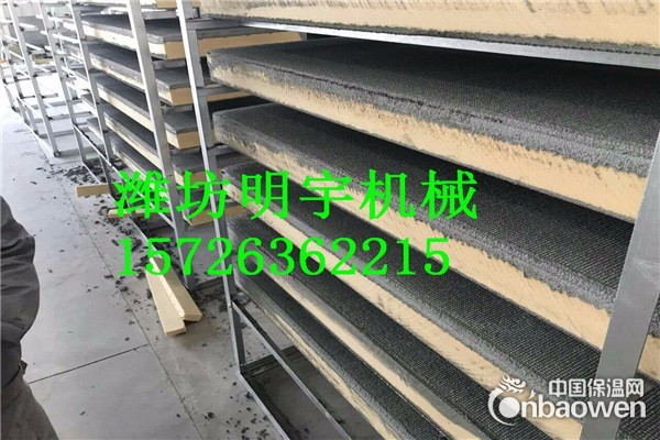 新型FS复合保温外模板生产线生产所需原材料来源广泛