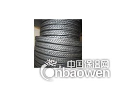 高强度黑四氟线编织盘根 耐酸碱耐磨损四氟盘根图2
