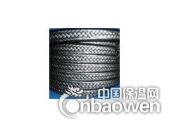 石墨填充聚四氟乙烯编织盘根，柔性耐磨损性能好图3