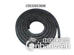 现货供应 白色高水基盘根 耐水黑色涂石墨高水基盘根图2