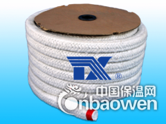 外套钢丝网陶瓷纤维矩形编绳 陶瓷纤维绳 硅酸铝绳 陶纤绳图3