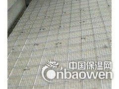 乌鲁木齐市高密度10公分厚岩棉单面钢网复合板保温板报价图3