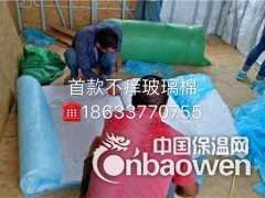 无甲醛玻璃棉 首款不痒白色玻璃棉 符合欧标白玻璃棉卷毡图2