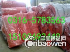 陕西防火红色玻璃棉卷毡厂价图1