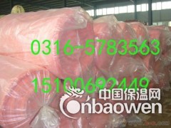 泰兴市钢结构红色玻璃棉卷毡供应价格图1