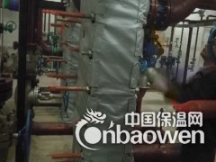 换热器可拆卸保温套 换热器软保温套 换热器保温罩图2