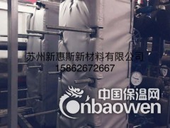 换热器可拆卸保温套 换热器软保温套 换热器保温罩图3